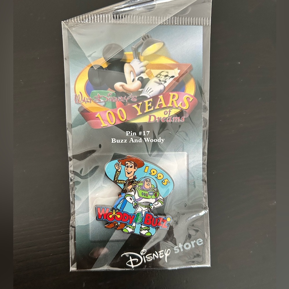 Disney 100 Years of Dreams pin #17 Buzz and Woody